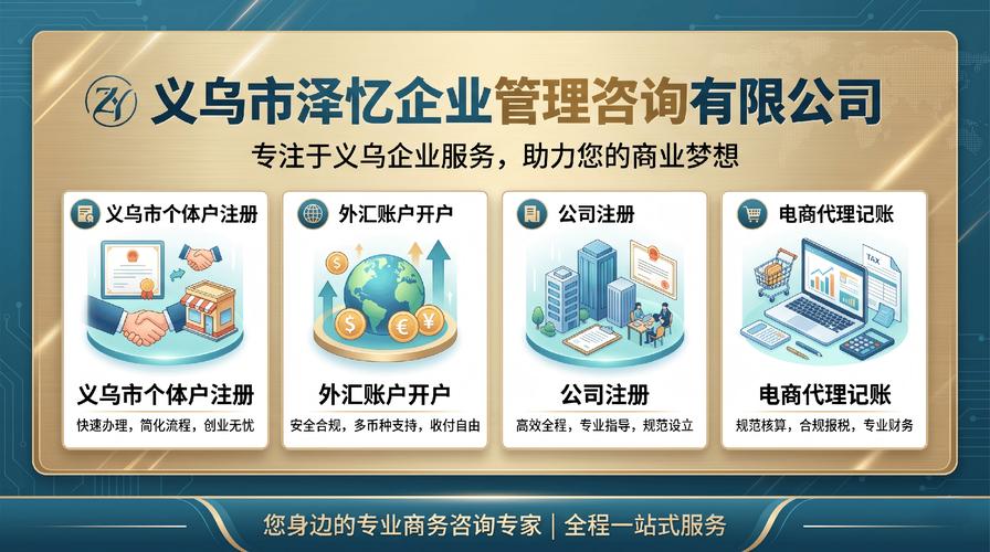 义乌市泽忆企业管理咨询:在义乌本地深耕财税 8 年,拥有官方